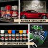 imageDupliColor MC204 Metalcast Automotive Spray Paint  Purple Anodized Coating  11 oz Aerosol CanBlue Anodized
