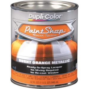 imageDupliColor BSP200 Paint Shop Finish System Base Coat  Jet Black  32 oz Automotive PaintBurnt Orange Metallic