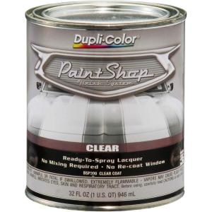 imageDupliColor BSP200 Paint Shop Finish System Base Coat  Jet Black  32 oz Automotive PaintClear Gloss