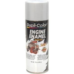 imageDupliColor EDE162107 Engine Enamel with Ceramic Old Ford Blue 12 ozCast Coat Aluminum