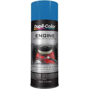 imageDupliColor EDE162107 Engine Enamel with Ceramic Old Ford Blue 12 ozChevrolet Blue