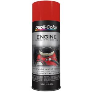 imageDupliColor EDE162107 Engine Enamel with Ceramic Old Ford Blue 12 ozChrysler Industrial Red