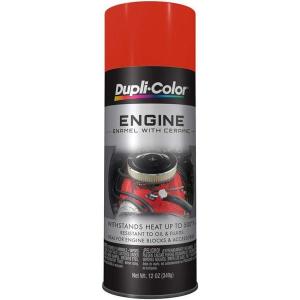 imageDupliColor EDE162107 Engine Enamel with Ceramic Old Ford Blue 12 ozChrysler Orange