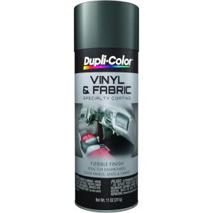imageDupliColor HVP104 Vinyl and Fabric Coating Spray Paint  Gloss Black  11 oz Aerosol CanCharcoal Gray