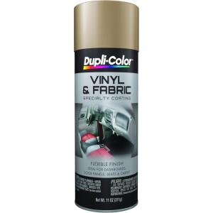 imageDupliColor HVP104 Vinyl and Fabric Coating Spray Paint  Gloss Black  11 oz Aerosol CanDesert Sand