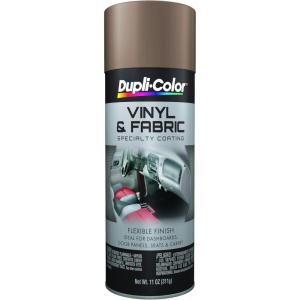 imageDupliColor HVP104 Vinyl and Fabric Coating Spray Paint  Gloss Black  11 oz Aerosol CanMedium Beige